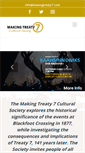 Mobile Screenshot of makingtreaty7.com